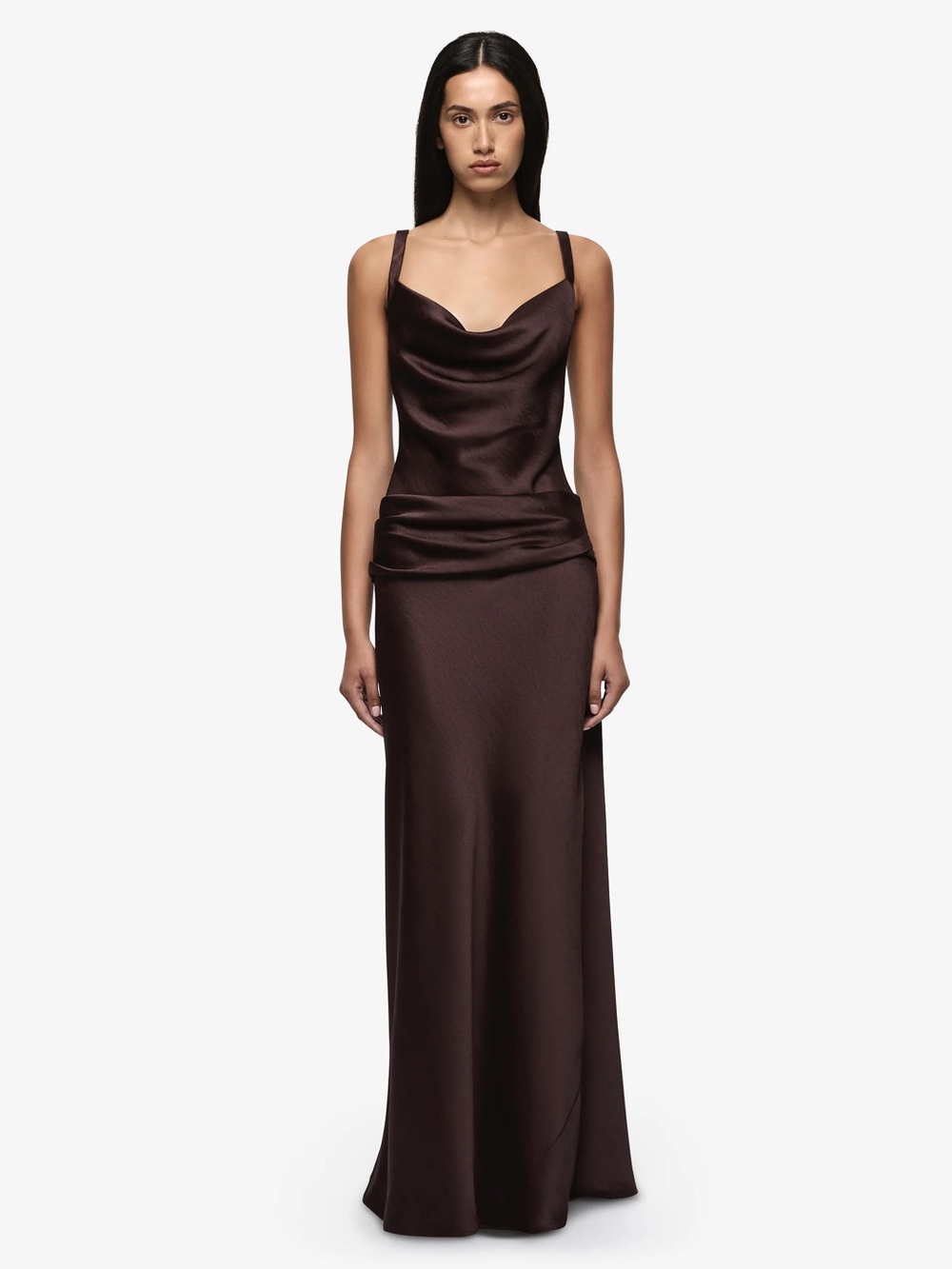 Bec and Bridge MELODY COWL NECK MAXI DRESS